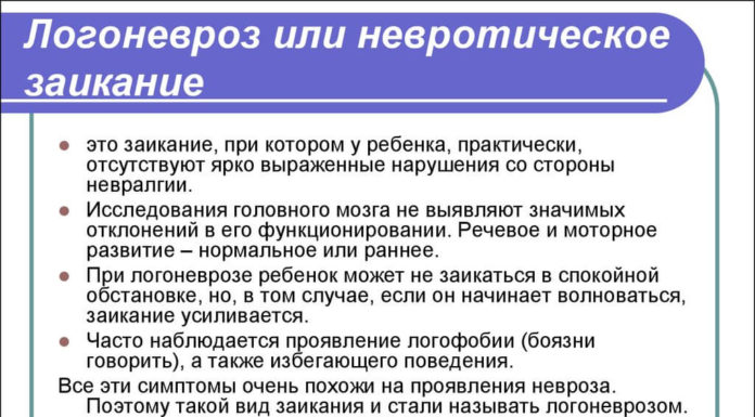 Эмфизема легких: что это такое и как с этим бороться Невротическое заикание признаки