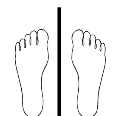 Как ставить ступни при ходьбе